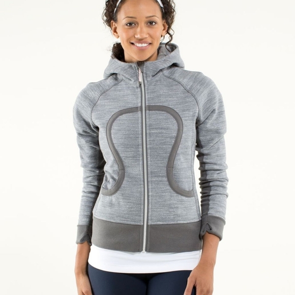 lululemon athletica Tops - Lululemon Scuba Stretch - Commuter Denim Slate - Size 2